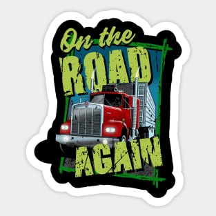 On the road again Sticker